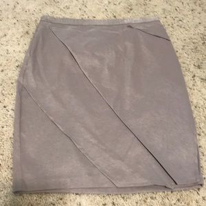 Simply Vera Wang tan stretch skirt